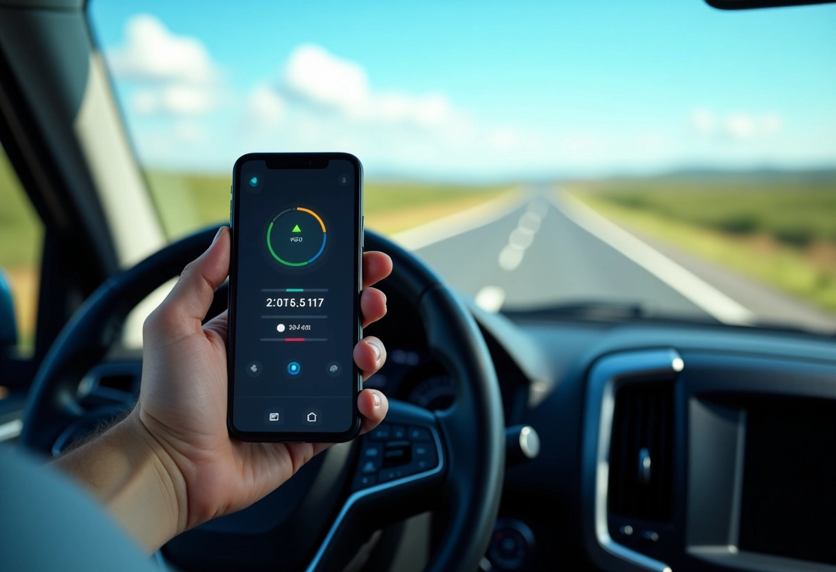 route  et  mobile