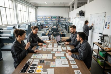 Étiquettes autocollantes personnalisées de Yetiq pour professionnels