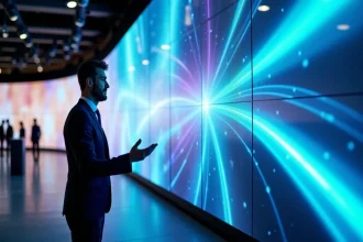 Mur d'images LED sur mesure : l'expertise d'un fabricant et installateur français
