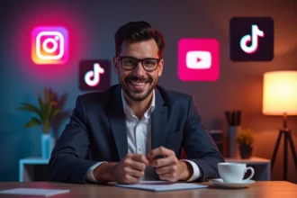 réseaux sociaux marque