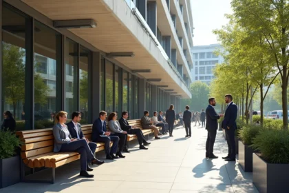 Abris fumeurs modulaires et personnalisables en entreprise